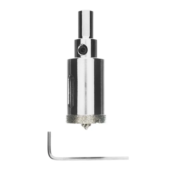 Сверло алмазное по керамограниту, 25 х 67 мм, трехгранный хвостовик Matrix