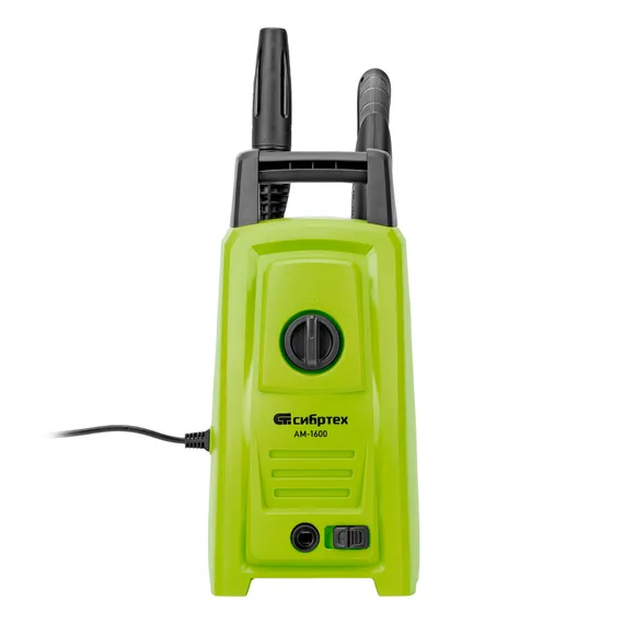 Моечная машина высокого давления АМ-1600, 1600 Вт, 130 бар, 330 л/ч, переносная Сибртех