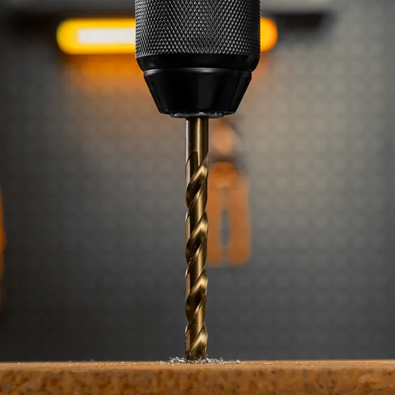 Сверло по металлу, 9 мм, HSS Co-8%// Denzel