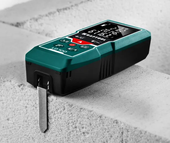 KRAFTOOL LD-100, 5 см - 100 м, лазерный дальномер (34765)