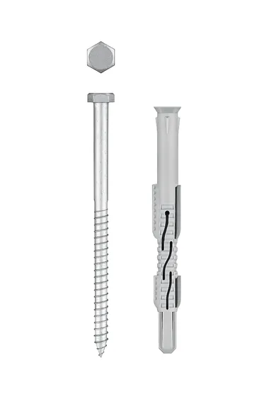 ЗУБР ФД-П 10 x 120 мм, фасадный дюбель, нейлон/цинк, 50 шт (301475-120)