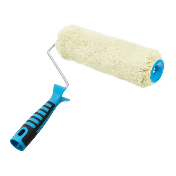Валик для фасадных работ синтетический с двухкомпонентной ручкой, 250 мм, ворс 18 мм, D 48 мм, D ручки 6 мм, полиакрил Matrix