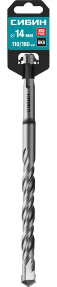СИБИН 14 х 160 мм, SDS-plus бур (29312-160-14)