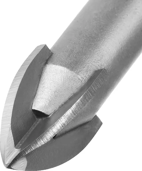 ЗУБР 10 мм, 4х кромка, HEX 1/4, Сверло по стеклу и кафелю, Профессионал (29845-10)