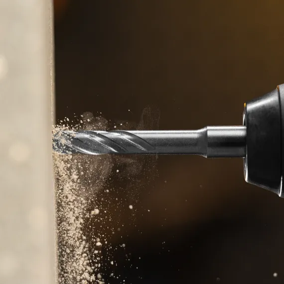 Бур по бетону, цельная крестовая пластина, 8x115 мм, SDS PLUS Denzel