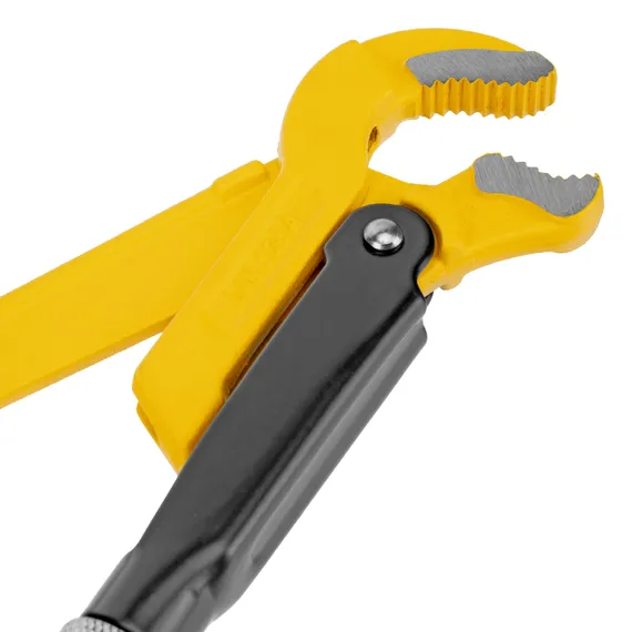 Ключ трубный рычажный №0, 1/2", цельнокованый, CrV, тип "S" Denzel