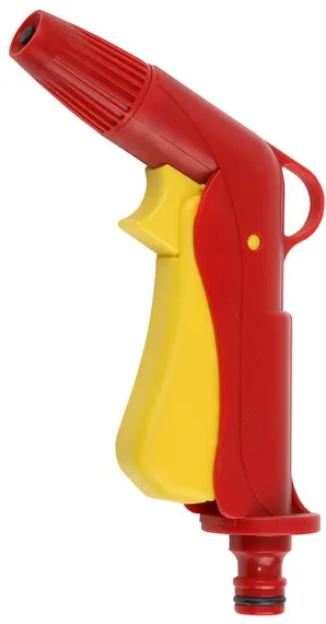 GRINDA плавная регулировка, курок сзади, пистолет поливочный пластиковый