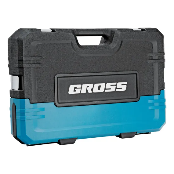 Набор инструментов, 1/4", 1/2", CrV, 120 зубьев, 115 предметов Gross