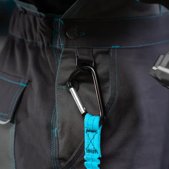 Полукомбинезон профессиональный рабочий, 97% хлопок 3% спандекс, M Gross