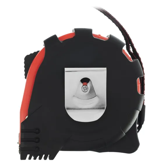 Рулетка Status Magnet 3 fixations,10 м х 32 мм,обрезиненный корпус,зацеп с магнитом Matrix