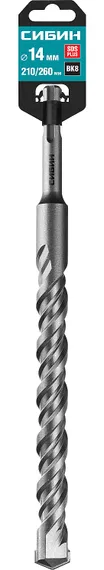 СИБИН 14 х 260 мм, SDS-plus бур (29312-260-14)