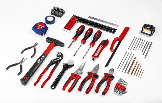 Набор инструментов для ремонтных работ, ЗУБР Умелец-78 78 предметов, (22107)