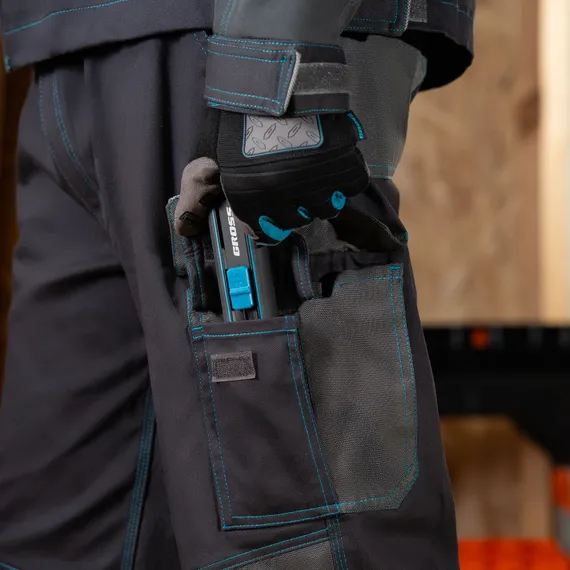 Брюки профессиональные рабочие, 97% хлопок 3% спандекс, XL Gross