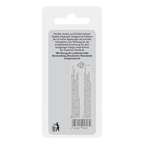 Бита Torx 20х50мм, сталь S2, шестигр., 2 шт. Gross