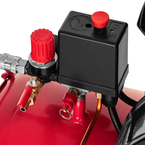 Компрессор воздушный ременный привод КР2500/80, 2,5 кВт, 80 литров, 420 л/мин МТХ