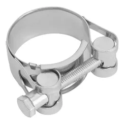 Хомуты металлические, силовые 36-39 мм, ширина 20 мм, шарнирный, W1, 2 шт Сибртех