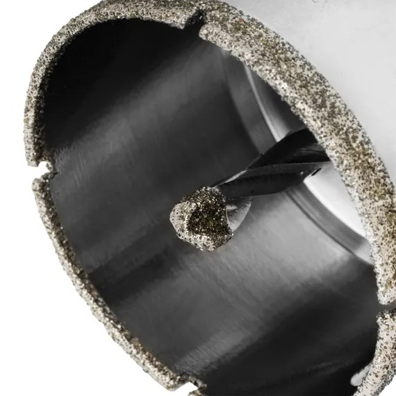 Сверло алмазное по керамограниту, 55 х 67 мм, трехгранный хвостовик Matrix