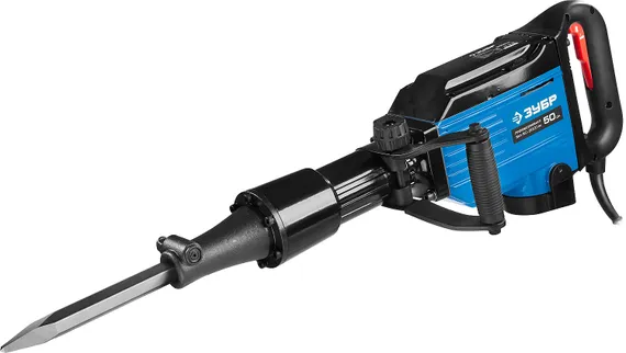 Отбойный молоток ЗУБР Бетонолом 50 Дж 2000 Вт АВТ HEX-28 Профессионал (ЗМ-50-2000 ВК)