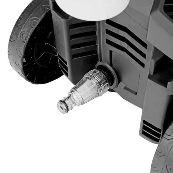 Моечная машина высокого давления АМ-1800, 1800 Вт, 140 бар, 350 л/ч, колесная Сибртех