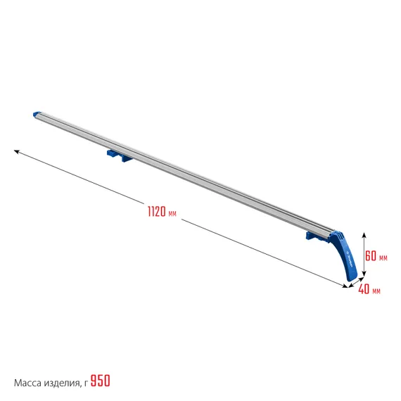 ЗУБР УЗН-90, 900 мм, направляющая шина, Профессионал (32232-1)