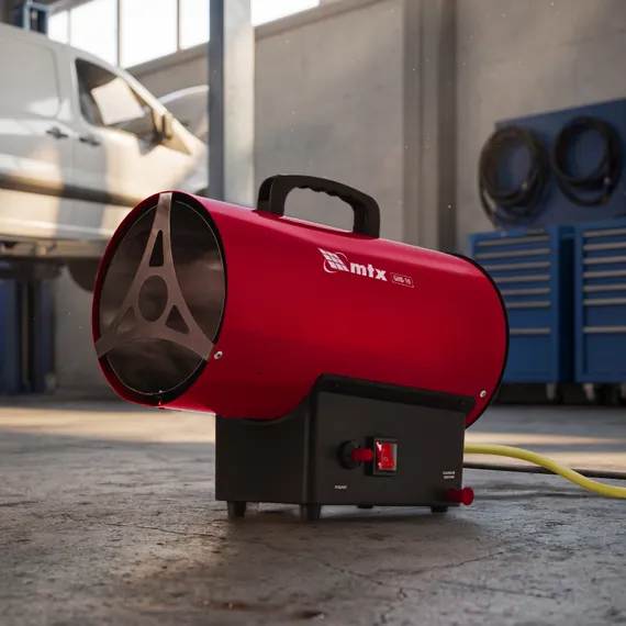 Газовая тепловая пушка GHB-10, 10 кВт, 320 м3/ч, пропан-бутан MTX