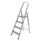 Стремянка, 4 ступени, алюминиевая, Сибртех