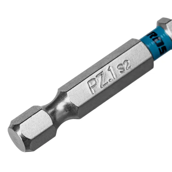 Бита PZ1х50мм, сталь S2, шестигр., 10 шт. Gross