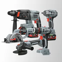 Аккумуляторный бесщеточный НАБОР 5в1 PROFIPOWER ProfiSet-5F18