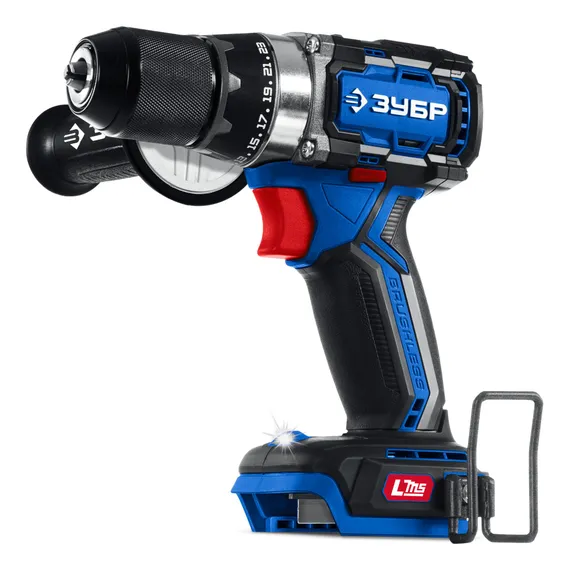 Бесщеточная дрель-шуруповерт, ЗУБР 20 В, 70 Н·м, без АКБ (LMS), ПРОФЕССИОНАЛ (DB-70)