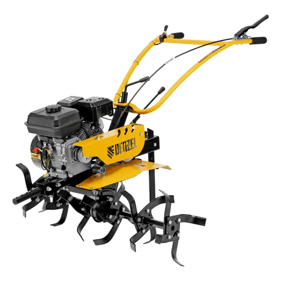 Мотоблок DPT-170S, 7 л.с., ремен.сцеп, фрез 3х4, ШОМ, передачи 2В/1Н Denzel