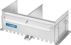 ЗУБР зуб 12*12 мм, до 600 мм, оцинкованная сталь, Раздвижная гребенка для плитки, ПРОФЕССИОНАЛ (08045-12)