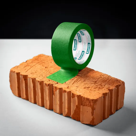 KRAFTOOL #300 Strong 48 мм х 30 м, для грубых и шероховатых поверхностей, малярная лента (12103-48)