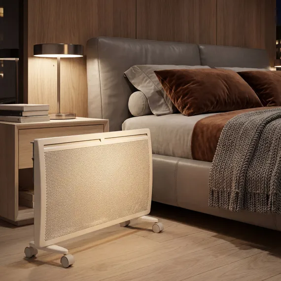 Конвектор гибридный электрический HybridX-2000, ИК нагреватель, цифровой термостат Denzel