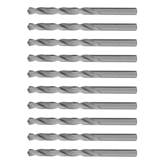 Сверло по металлу, 8 мм, полированное, HSS, 10 шт, цилиндрический хвостовик Matrix