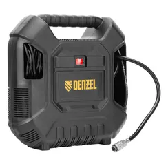 Компрессор воздушный DL1100 1.1 кВт, 180 л/мин, с набором аксессуаров Denzel