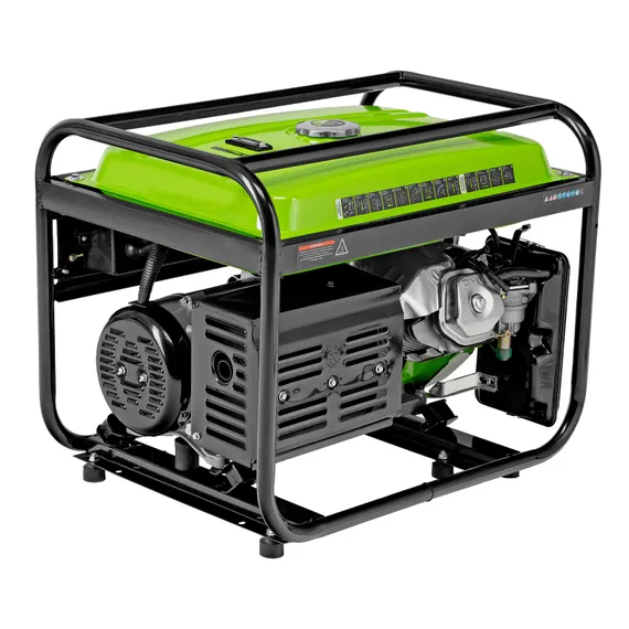 Генератор бензиновый БС-6500Э, 5.5 кВт, 230В, четырехтактный, 25 л, электростартер Сибртех