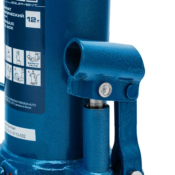 Домкрат гидравлический бутылочный, 12 т, h подъема 227-457 мм Stels