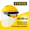 STAYER ударопрочный экран 220 х 315 мм, из поликарбоната 1 мм, защитный лицевой щиток (11081)