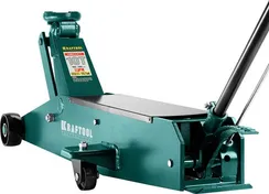 KRAFTOOL HIGH-LIFT, 10 т, 160 - 560 мм, для тяжелой техники, подкатной домкрат (43455-10)