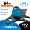 GRINDA RF-3, 8 режимов, пластиковый, на подставке, стационарный распылитель, PROLine (429301)