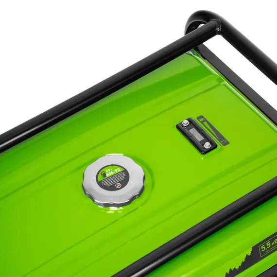 Генератор бензиновый БС-6500, 5.5 кВт, 230В, четырехтактный, 25 л, ручной стартер Сибртех