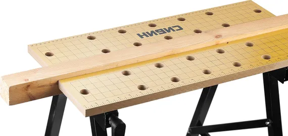 СИБИН 605х635х780 мм, складной столярный верстак (38723)