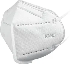 ЗУБР KN-95, класс защиты FFP2, 10 шт, фильтрующая полумаска (11165-2)