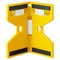 STAYER POST LEVEL, магнитный уровень-угольник (3456)