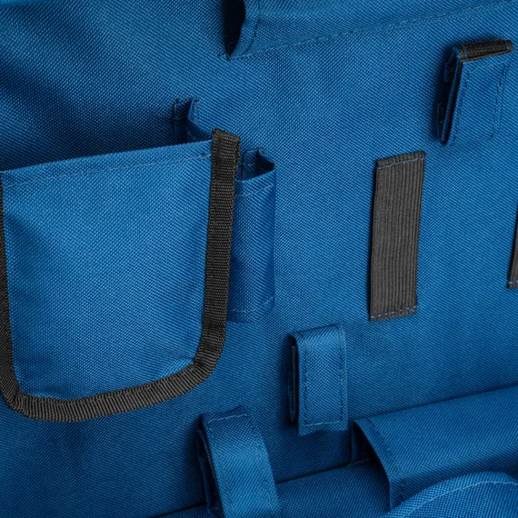 Кейс монтера, 470х340х110 мм, 25 карманов, наплечный ремень Сибртех