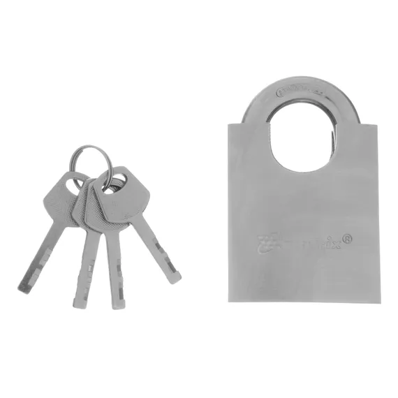 Замок навесной, защищенная дужка 60 мм Matrix