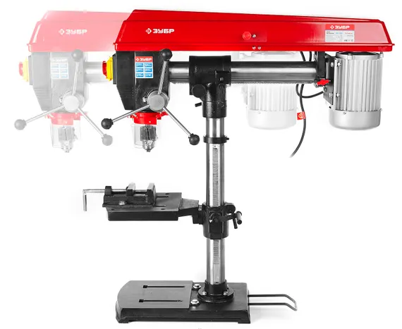 Радиально-сверлильный станок ЗУБР 550 Вт 16 мм (ЗСС-550)