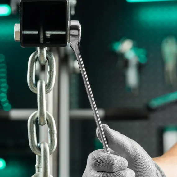 Ключ комбинированный, 22 мм, CrV, антислип Stels