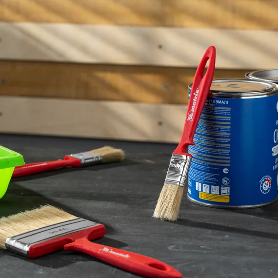 Кисть флейцевая "Эмали" Color Line 25 х 10 мм Matrix