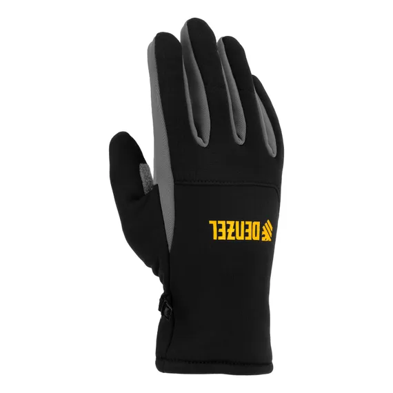 Перчатки универсальные, искусственный мех, работа с сенсорным экраном, размер 9 Denzel